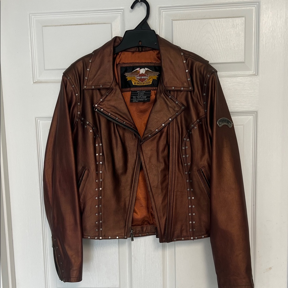 Harley-Davidson Copper Studded Jacket
